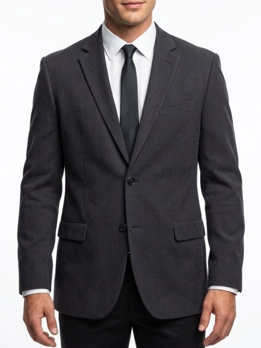 Nautica 44R Navy Blue Blazer Sport Coat Prep Old Money Coastal Class Single Vent